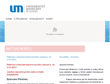 Tablet Screenshot of e-umed.pl